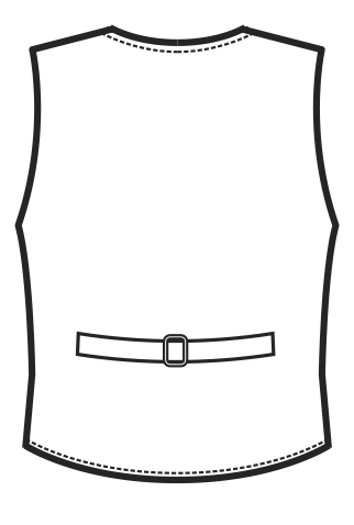 033000 gilet unisex lincoln B