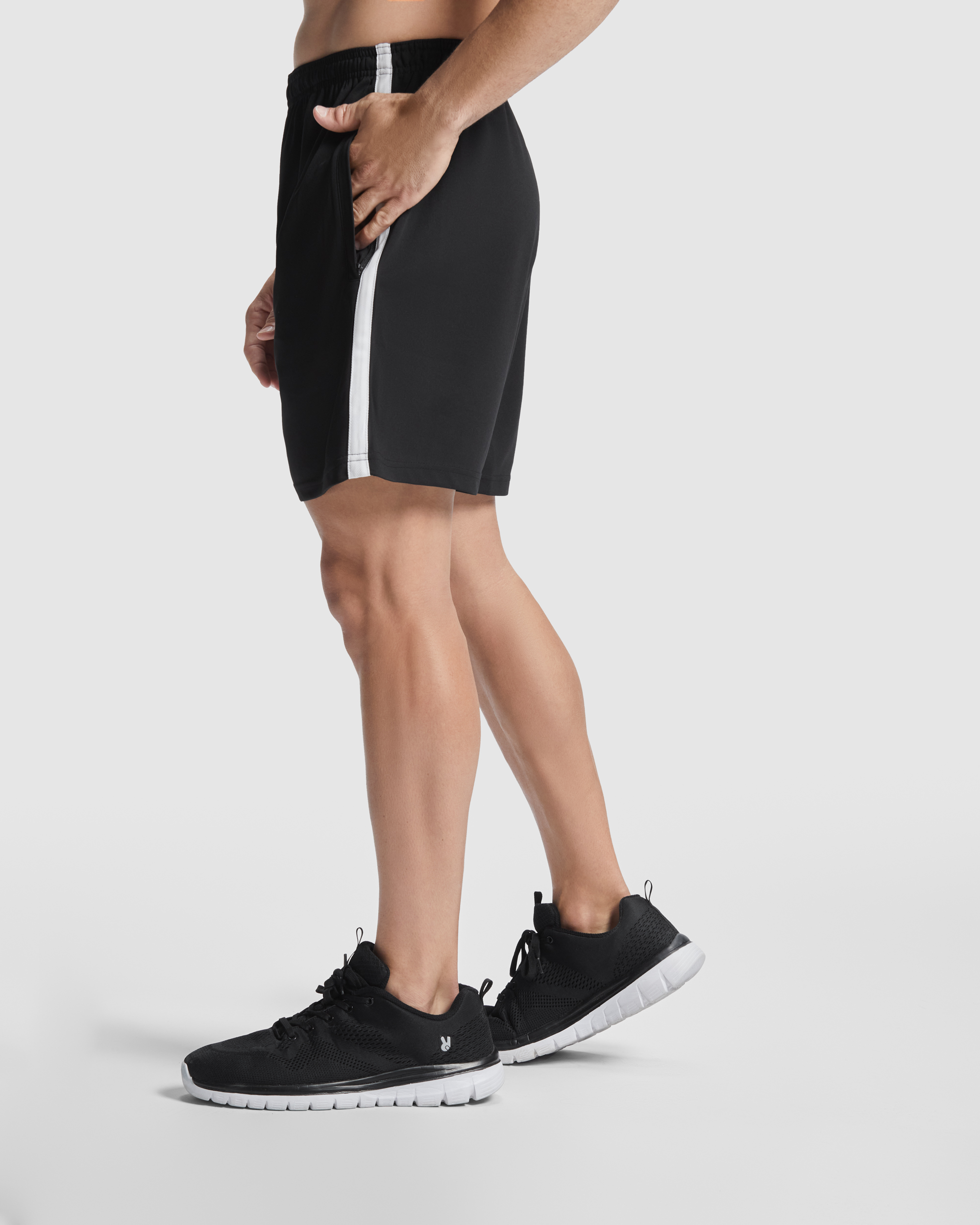 bermude-scurte-negru-barbati-gios-0418_02_1_5 Sort unisex ARZAK fata/spate